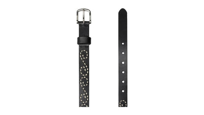 Stussy Embroidered S Belt Black