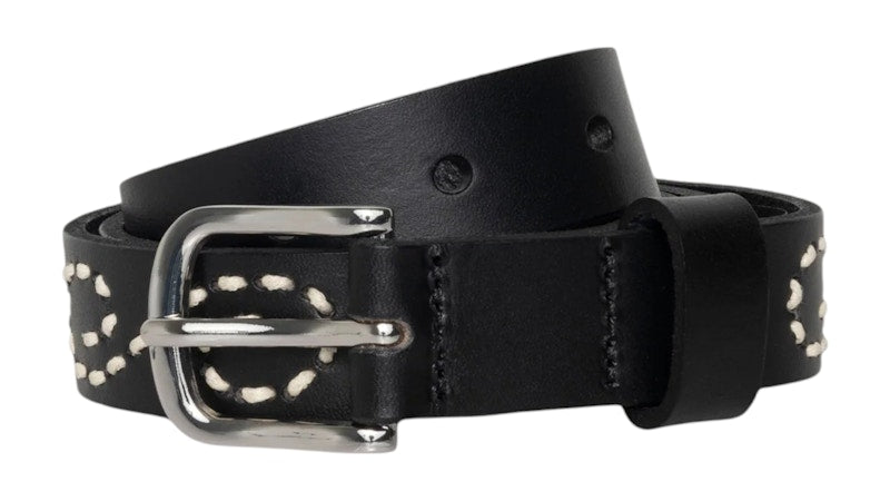 Stussy Embroidered S Belt Black