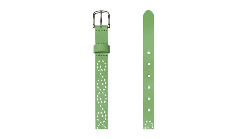 Stussy Embroidered S Belt Jade
