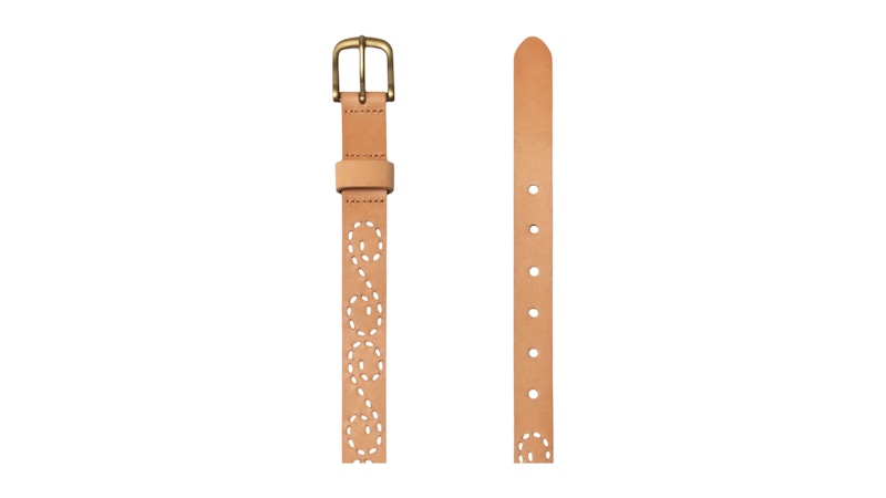 Stussy Embroidered S Belt Light Tan