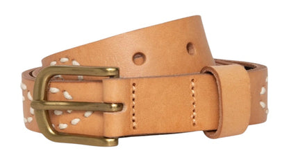 Stussy Embroidered S Belt Light Tan