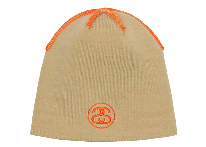 Stussy Exposed Stitch Skullcap Khaki