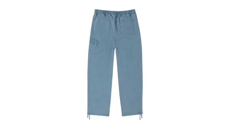 Stussy Faded Graphic Fleece Pant Washed Navy