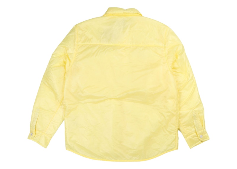Stussy Fatigue Overshirt Nylon Jacket Pale Lime