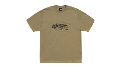 Stussy Fawn Tee Army