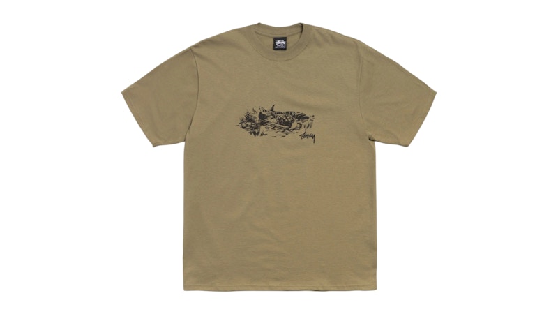 Stussy Fawn Tee Army