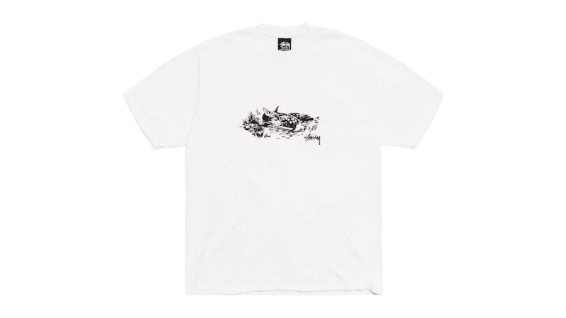 Stussy Fawn Tee White