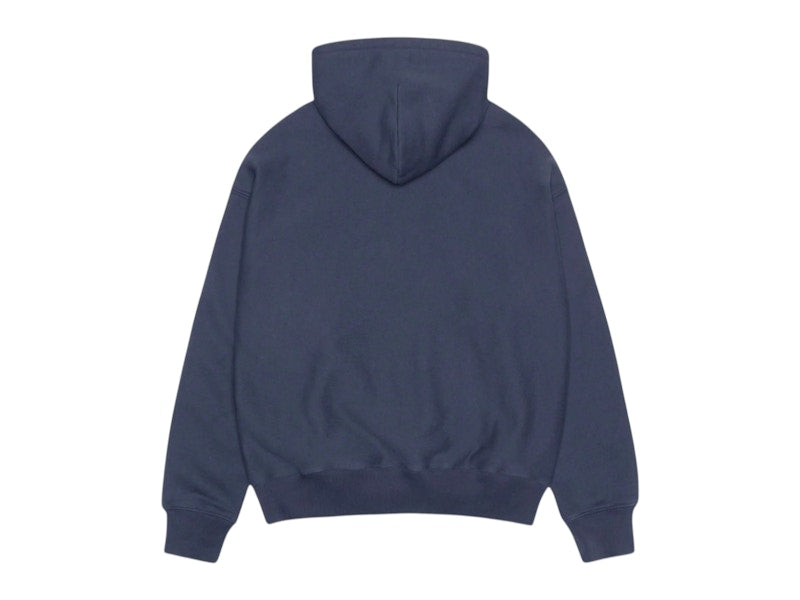 Stussy Felt Applique Hoodie Navy