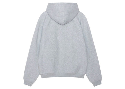 Stussy Fleece Raglan Hoodie Grey Heather