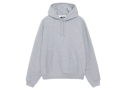 Stussy Fleece Raglan Hoodie Grey Heather