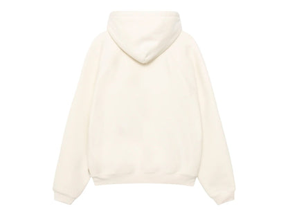 Stussy Fleece Raglan Hoodie Natural