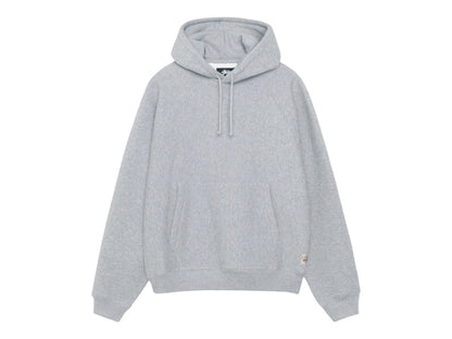 Stussy Fleece Raglan Zip Hoodie Grey Heather