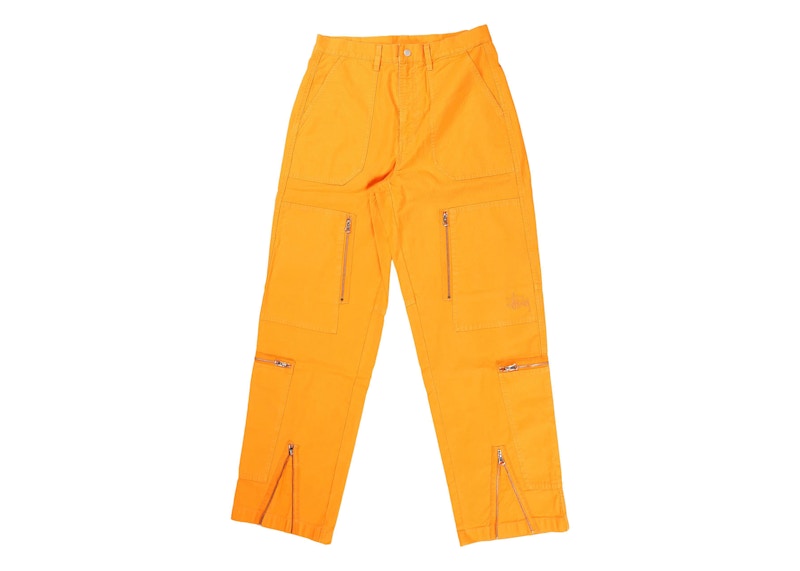 Stussy Flight Ripstop Pigment Dyed Pant Orange