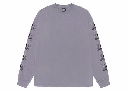 Stussy Foils L/S Pigment Dyed Tee Shark