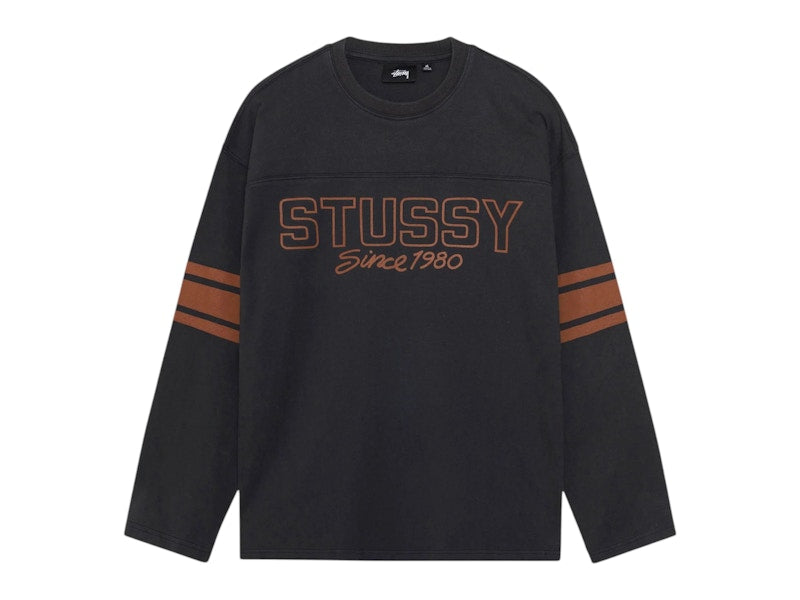 Stussy Football Crew Black