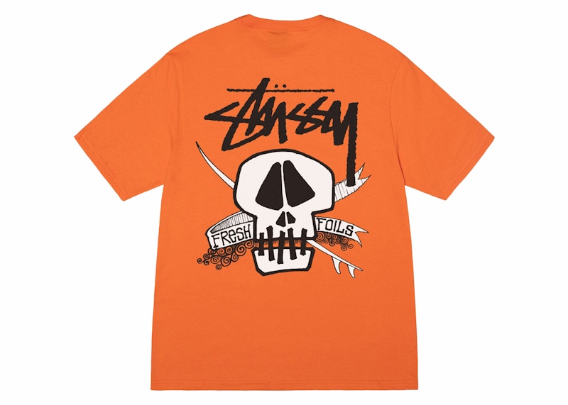 Stussy Fresh Foils Tee Coral