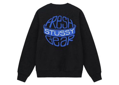 Stussy Fresh Gear Crewneck Black