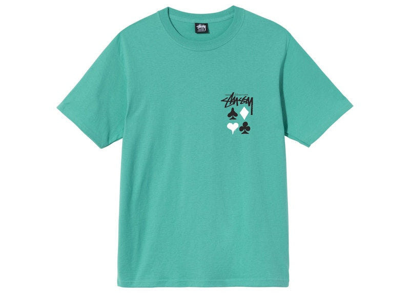 Stussy Full Deck 2 Tee Green