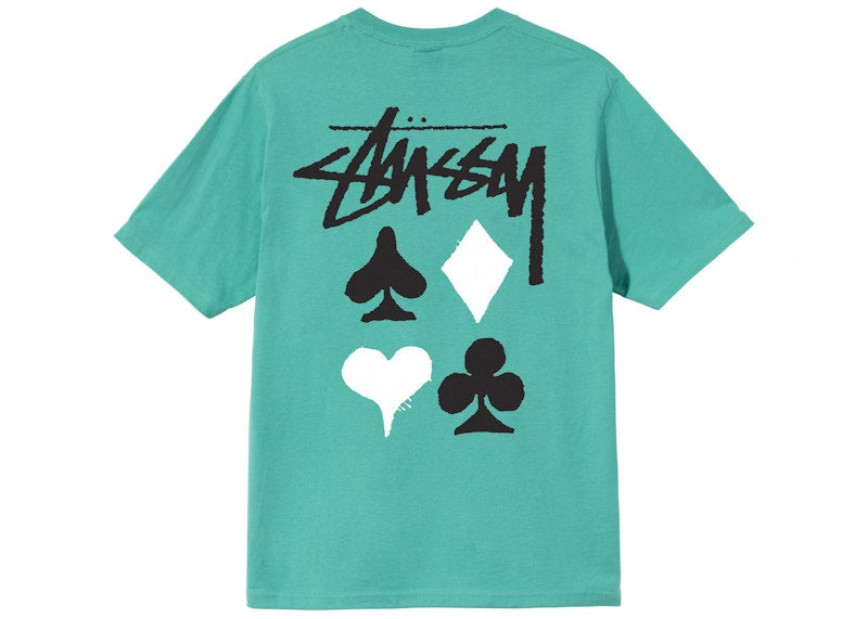 Stussy Full Deck 2 Tee Green