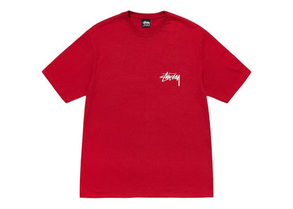Stussy Galaxy 8-Ball Tee Dark Red
