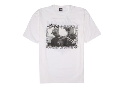 Stussy Gang Starr Take It Personal Tee White