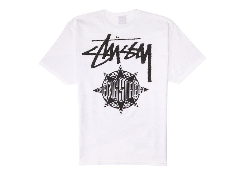 Stussy Gang Starr Tee Multicolor/White