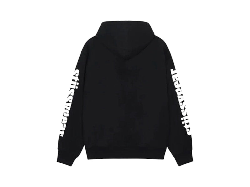 Stussy Gear Zip Hoodie Black