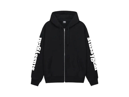 Stussy Gear Zip Hoodie Black