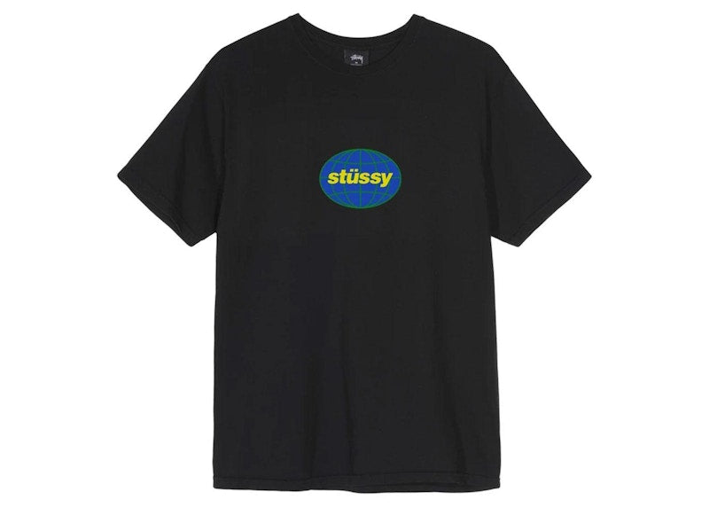 Stussy Global Pigment Dyed Tee Black