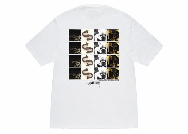 Stussy Grid Tee White