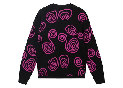 Stussy Hand Drawn S Sweater Black