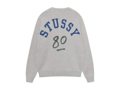 Stussy Handwritten Sweater Heather Grey