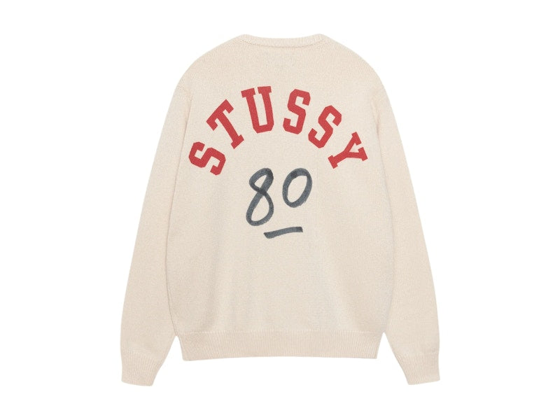 Stussy Handwritten Sweater Natural