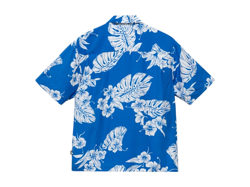 Stussy Hawaiian S/S Shirt Blue