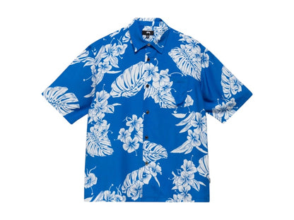 Stussy Hawaiian S/S Shirt Blue