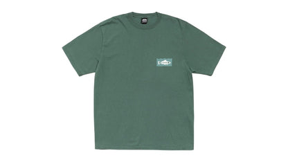Stussy Heal The Bay 40 Pigment Dyed Tee Pine