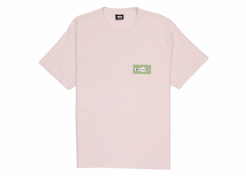 Stussy Heal The Bay Ocean Pigment Dyed Tee Blush