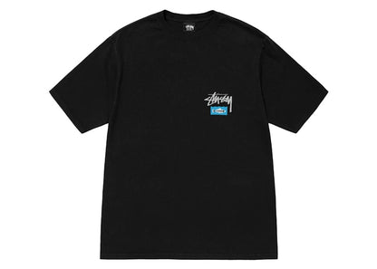 Stussy Heal The Bay Pigment Dyed Summit To Sea Tee Black