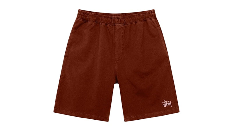 Stussy Heavy Jersey Short Wine