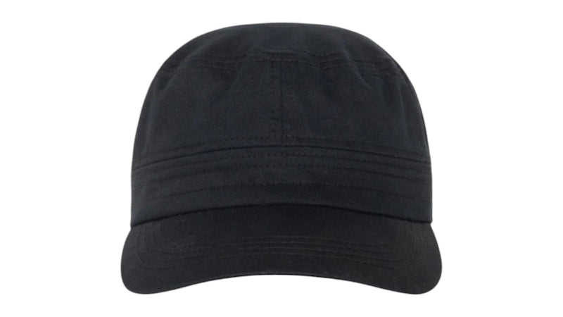 Stussy Helvetica Logo Cadet Cap Black