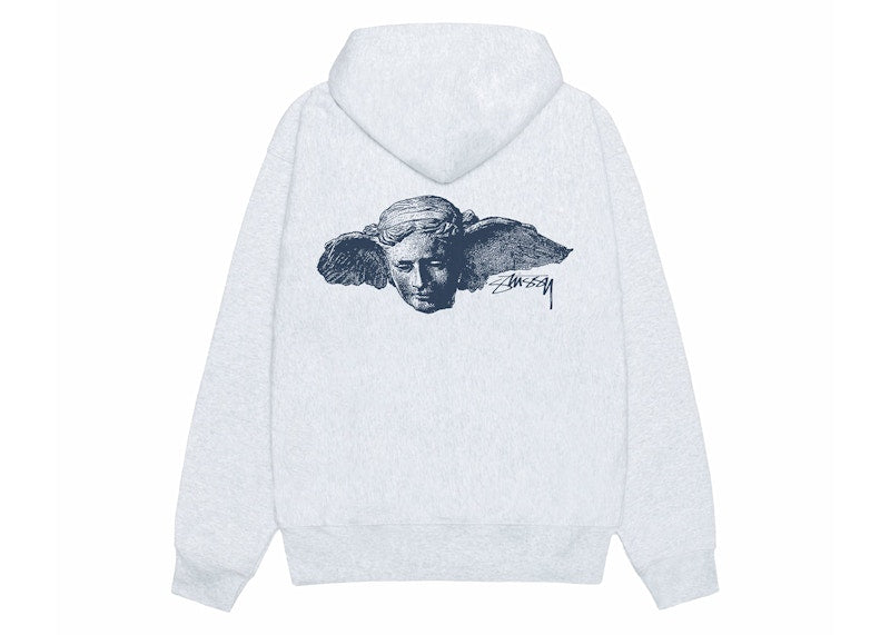 Stussy Hypnos Zip Hoodie Ash Heather