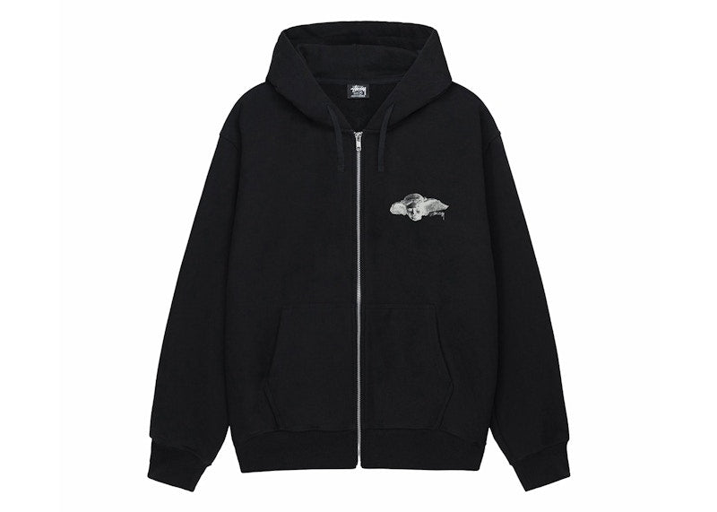 Stussy Hypnos Zip Hoodie Black