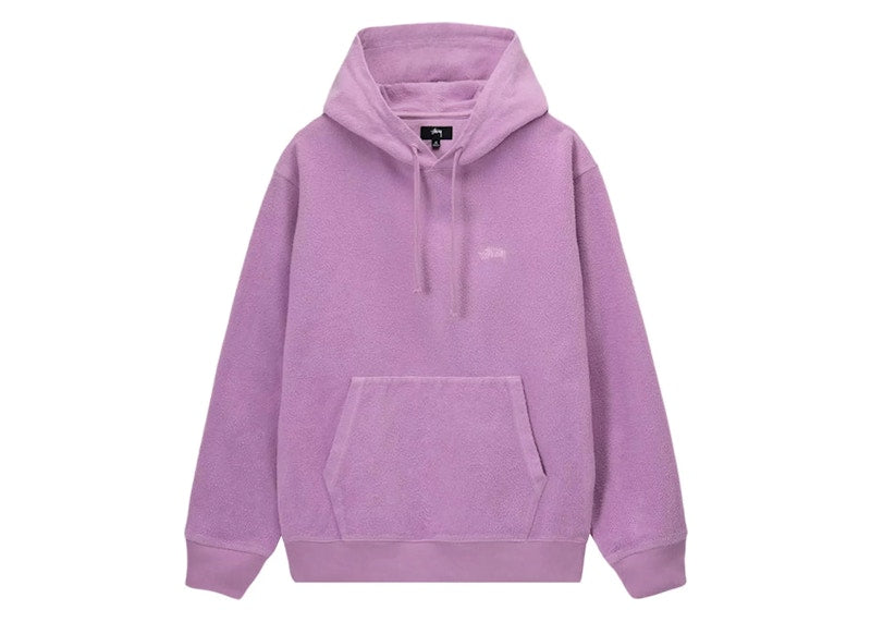 Stussy Inside Out Fleece Hoodie Pink