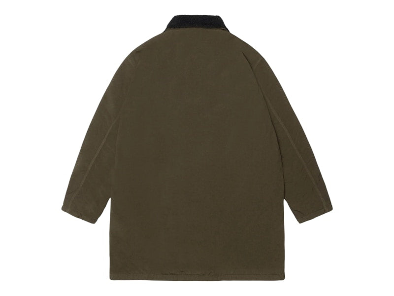 Stussy Insulated Long Coat Forest Green