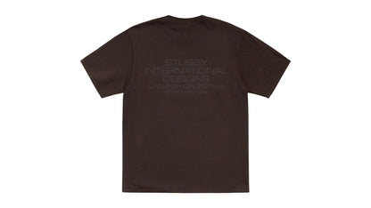 Stussy International Design Pigment Dyed Tee Brown