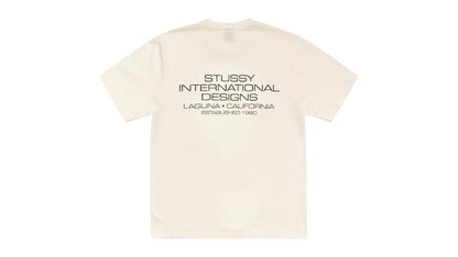 Stussy International Design Pigment Dyed Tee Ivory