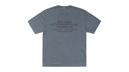 Stussy International Design Pigment Dyed Tee Navy