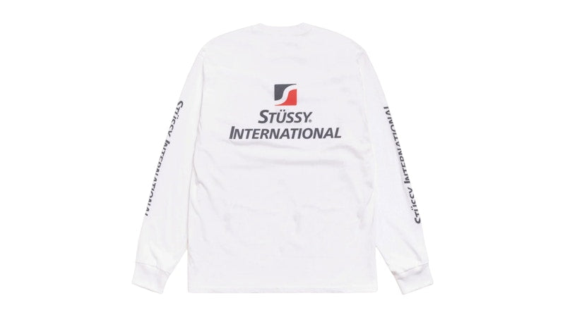 Stussy International L/S Tee White