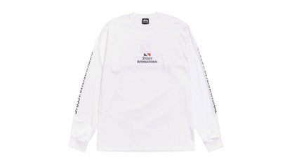 Stussy International L/S Tee White