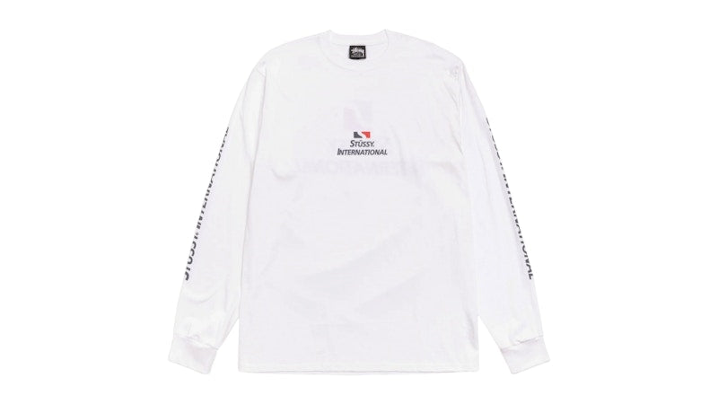 Stussy International L/S Tee White